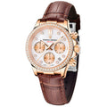 Montre Femme Pagani Design Daisy Gold Brown