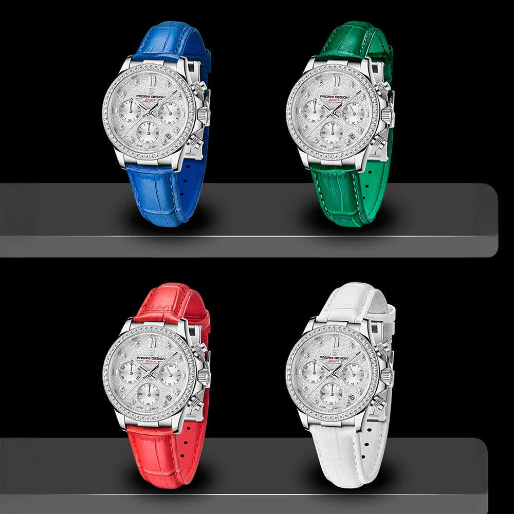 Montre Femme Pagani Design Daisy Green