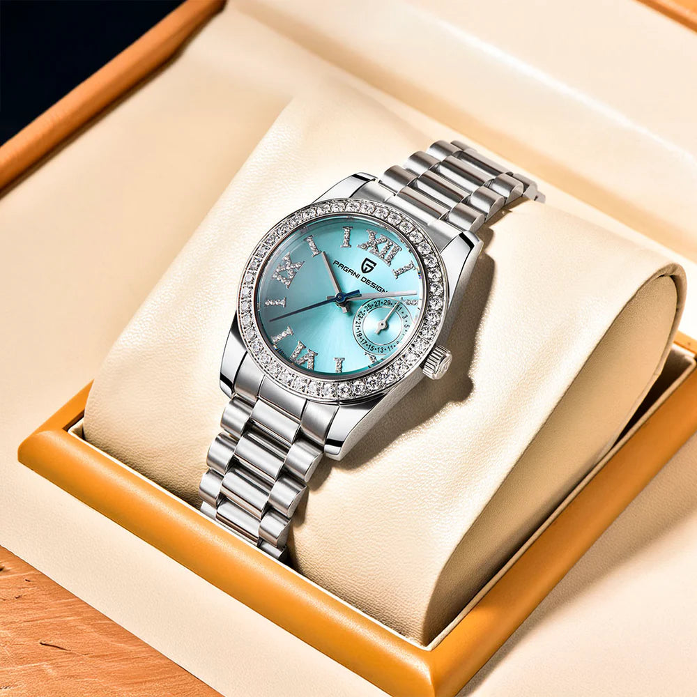 Montre Femme Pagani Design Lily Blue