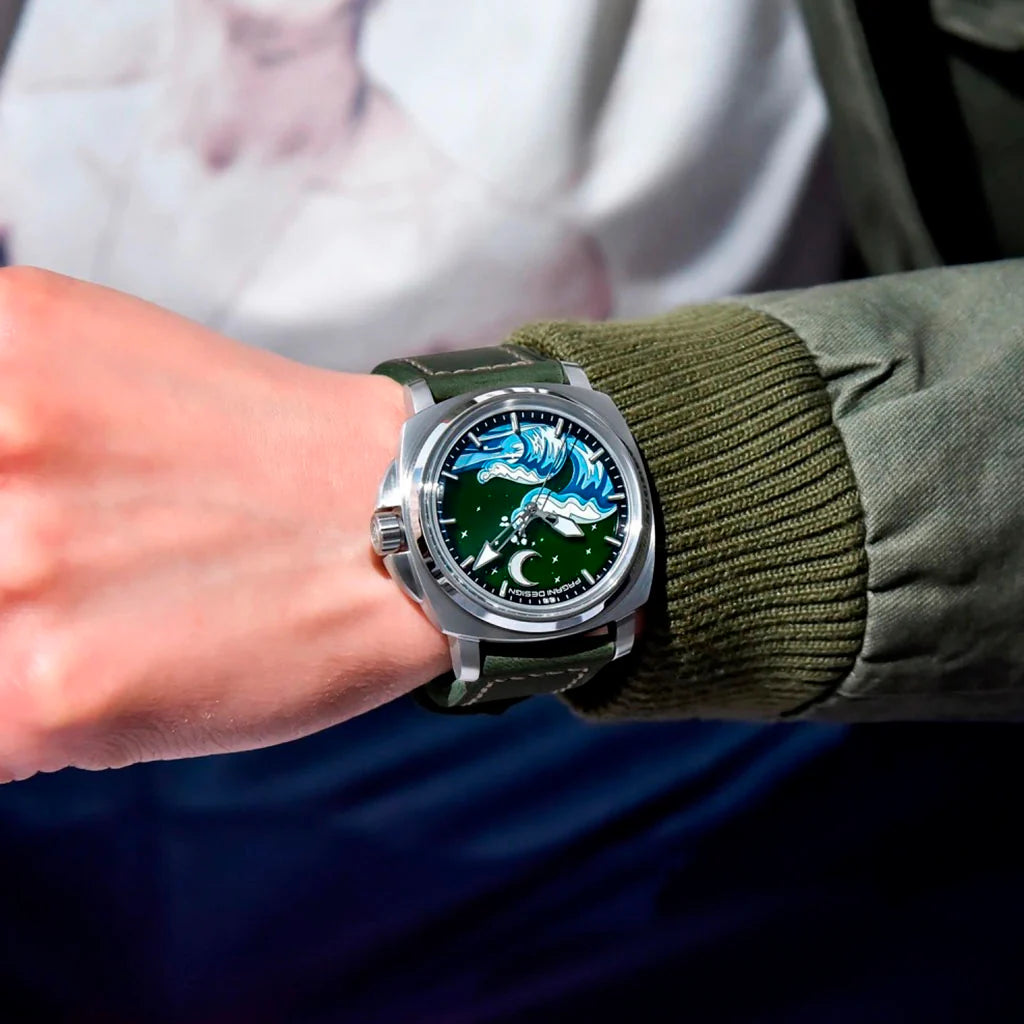 Pagani Design Wave Silver Green