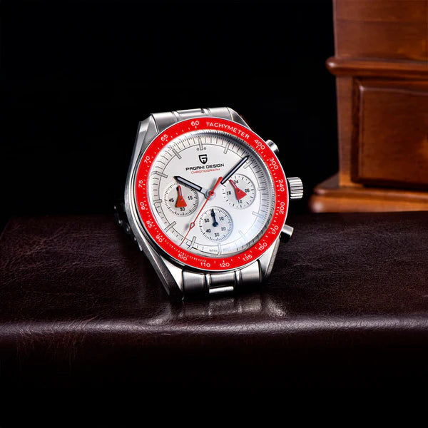 Pagani Design Lorenzo Red Silver - Pagani Design France