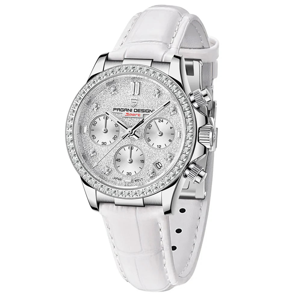 Montre Femme Pagani Design Daisy White