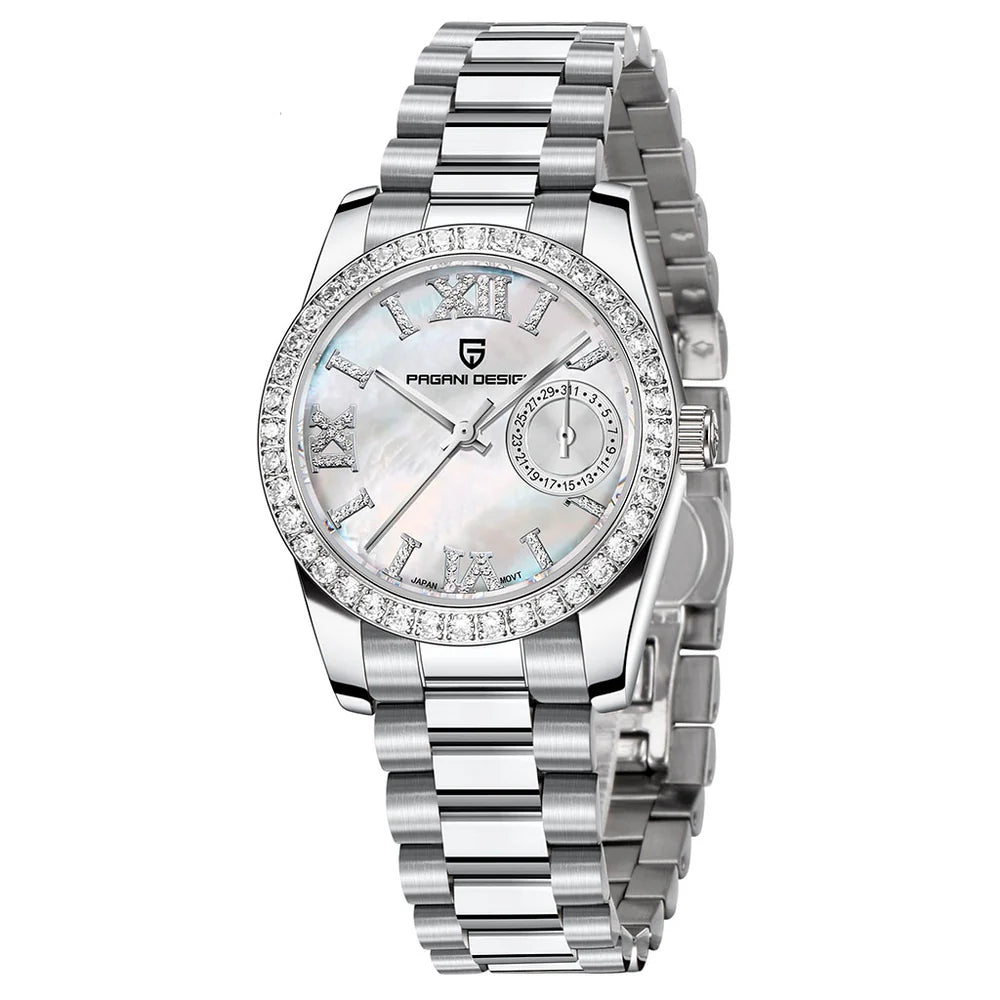 Montre Femme Pagani Design Lily White