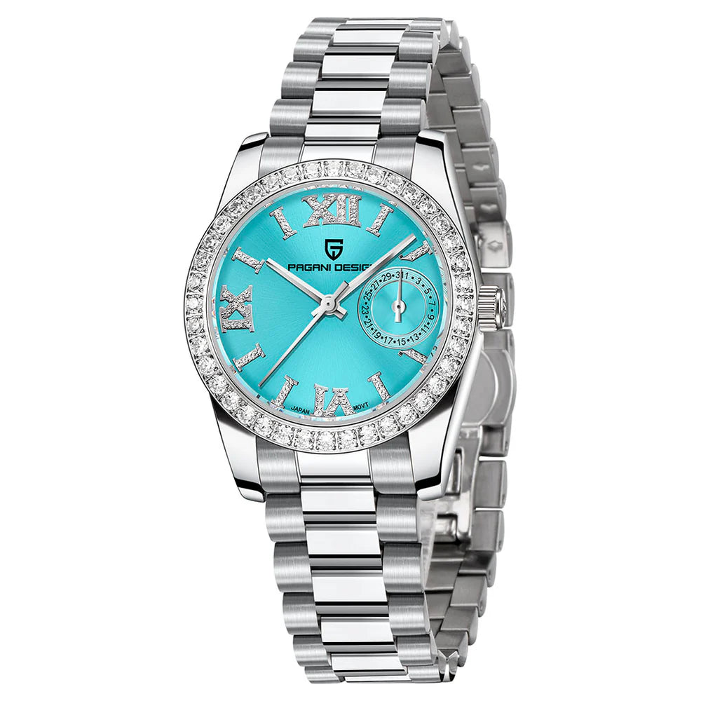 Montre Femme Pagani Design Lily Blue