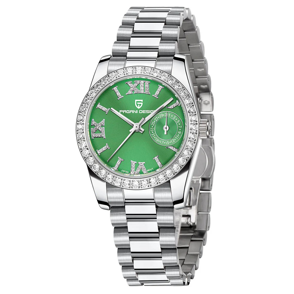 Montre Femme Pagani Design Lily Green