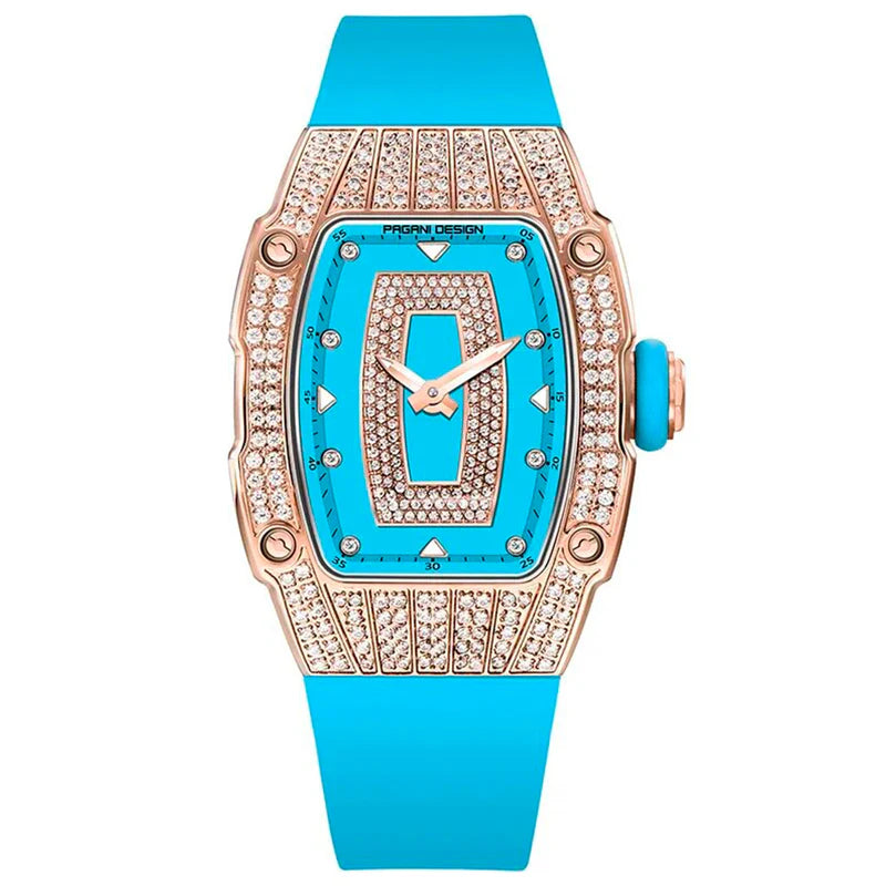 Montre Pagani Design Marigold Bleu Or pour Femme