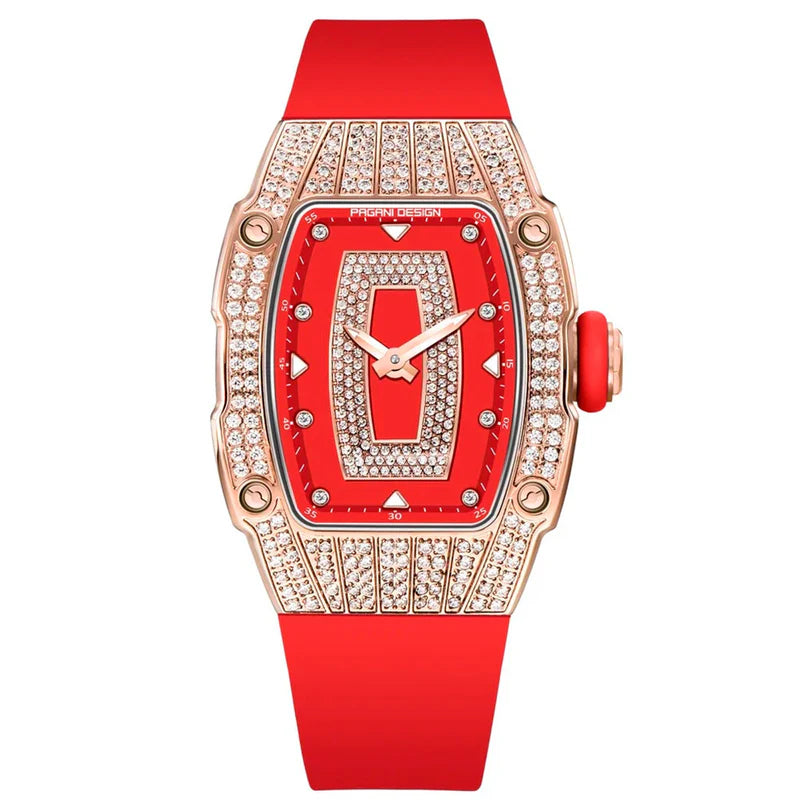 Montre Pagani Design Marigold pour femme en or rouge