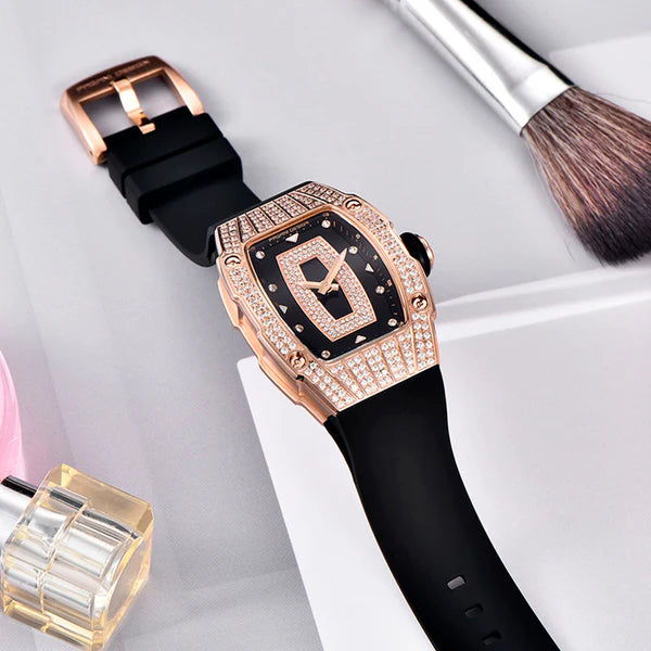 Montre Pagani Design Marigold pour femme en or noir