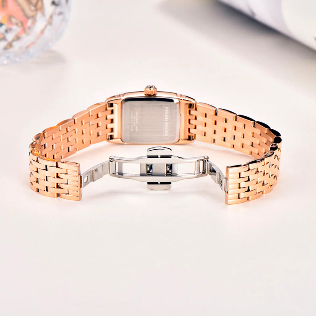 Montre Pagani Design Sunflower Gold Blue pour femme