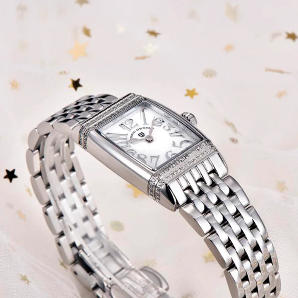 Montre Femme Pagani Design Sunflower Silver White